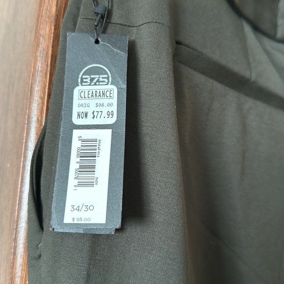 Banana Republic new dark green athletic pants - Picture 8 of 10